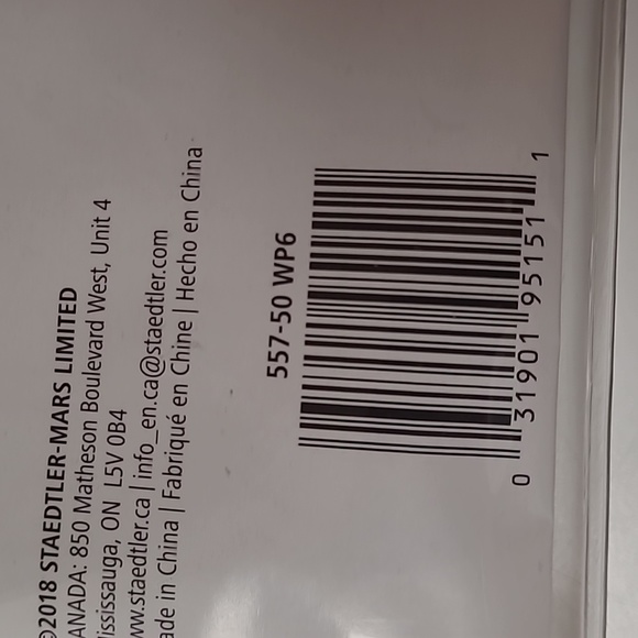 Student Math Set - Protractor, Pencil Compass, Ruler, etc. - Picture 3 of 5